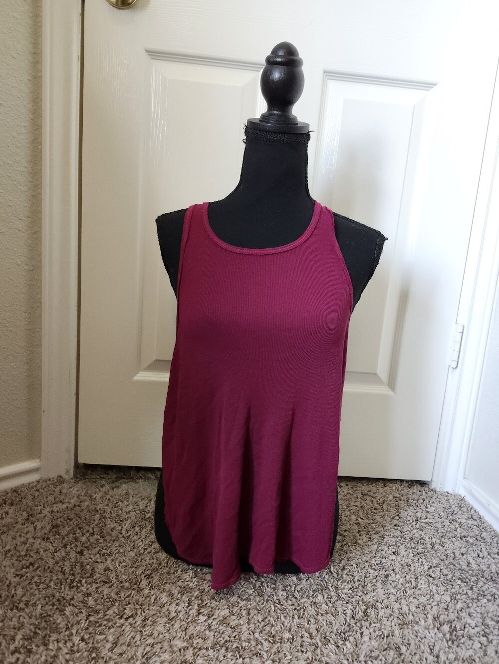 Intimately Free People Women’s Ribbed Tank Top - Wine S